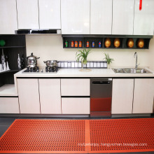 Commercial Anti-Slip/Anti Slip Mat Kitchen Grease Proof Rubber Flooring Mat with Hole